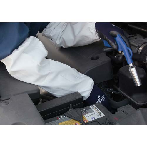 トワロン 腕カバー 耐油ウレタン腕カバー ホワイト 031