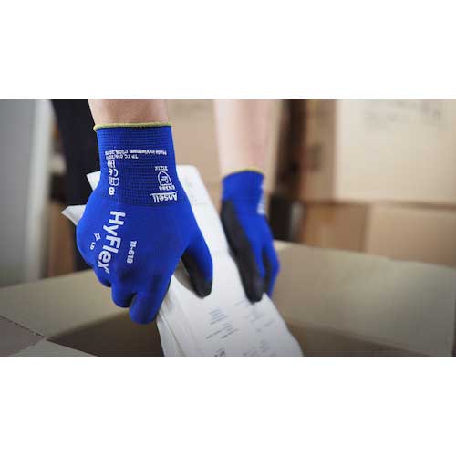 Ansell ウレタン背抜手袋 ハイフレックス 11-618 Mサイズ 11-618-8