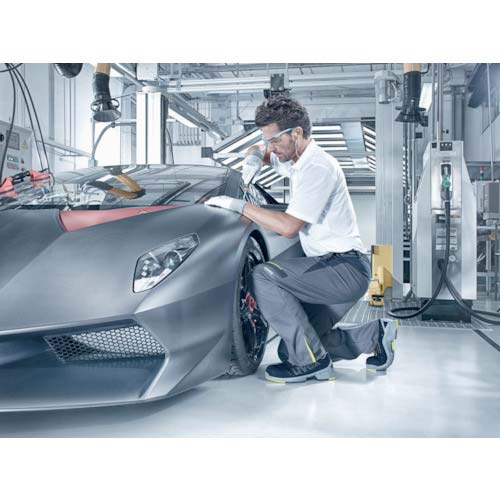 UVEX 1 ローシューズ ブラック/ライム 27.0CM 8543.5-42