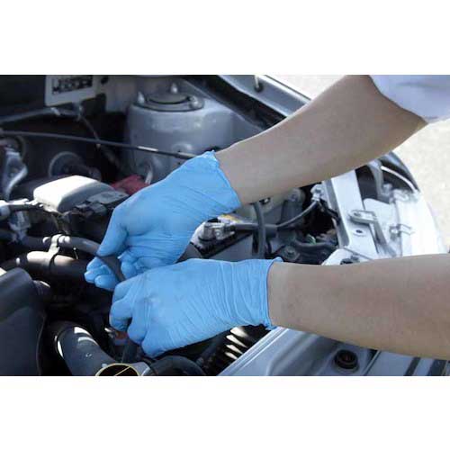 SHOWA ニトリルゴム使い捨て手袋 No883 ニトリスト・タフ100枚入 Sサイズ NO883-S