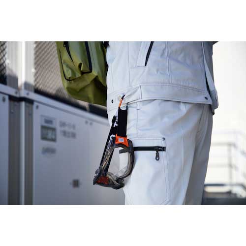 TRUSCO カラビナ 線径5mmX50mm D型 シルバー TKN550SV