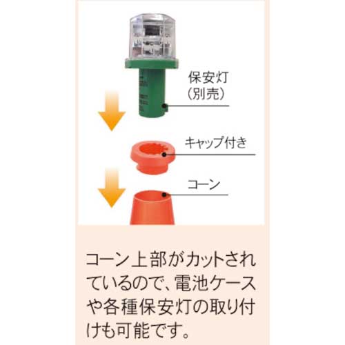 ミツギロン エバーコーン (キャップ付) 775×370 CN-17 EVA-C