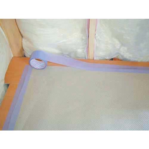 パイオラン 内装養生テープゆかり 50mm×25m Y-07-V