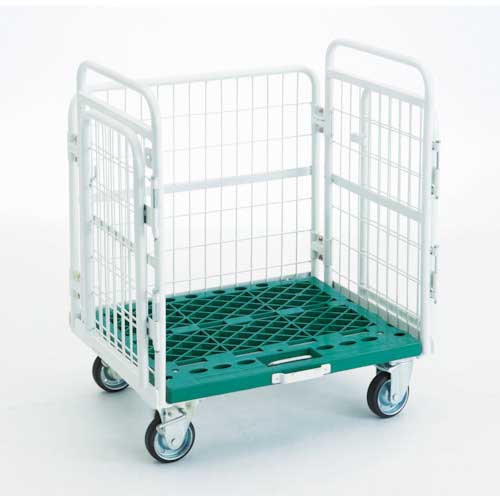 TRUSCO 折りたたみ式網台車 アミーゴカーゴ 600X800 AMG-1