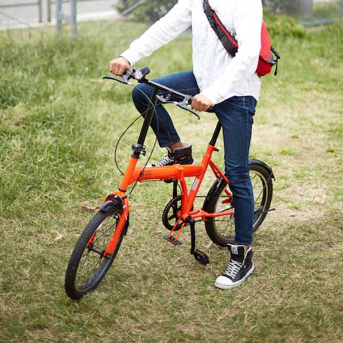 TRUSCO 災害時用ノーパンク自転車 ハザードランナー 20インチ THR5520 