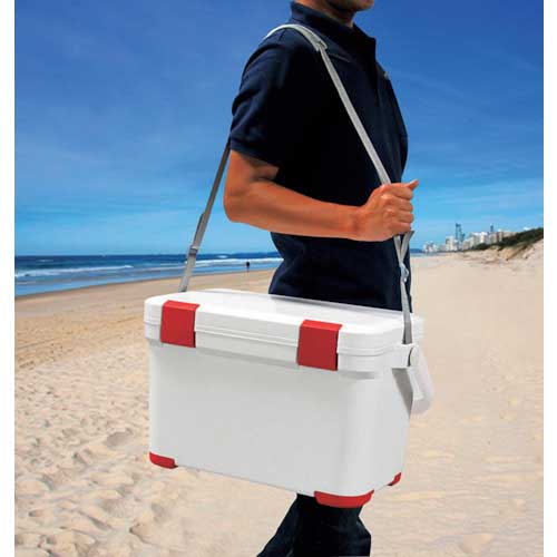 【廃番】JEJアステージ アブゼロクーラーボックス 20 レッド ABZ-20RE