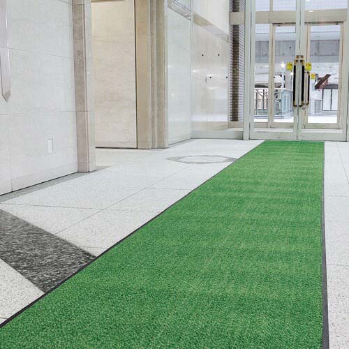 コンドル 屋内用ホコリ落し用マット ロンステップマット#6 600mm×900mm R8GN 緑 F-1-6-R8G