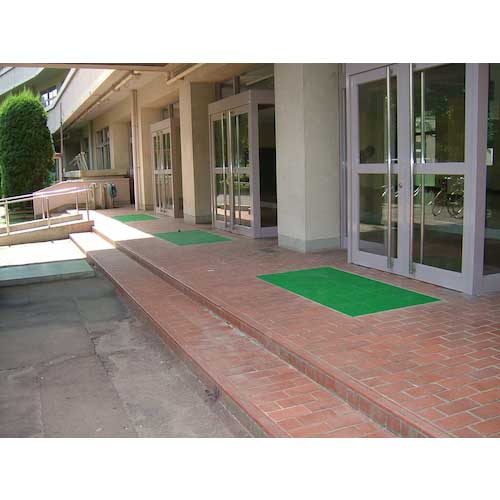 テラモト フリーラインマット 緑 150×300mm MR-080-072-1