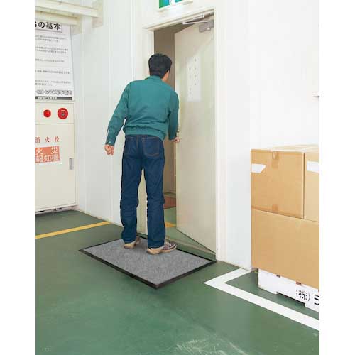 テラモト 吸油マットGY 700mm×850mm MR-181-330-5