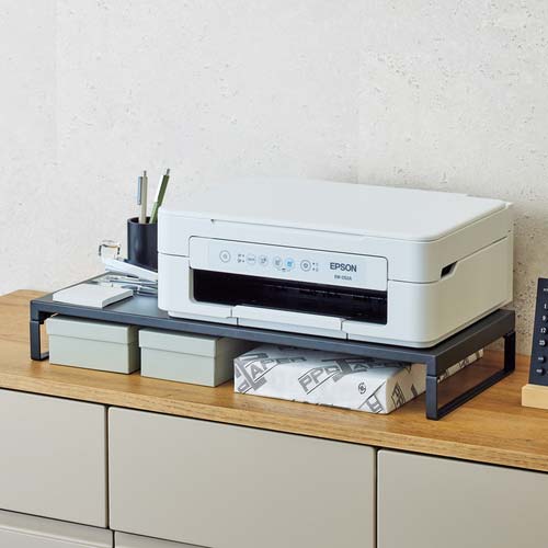 LIHIT 机上台<幅590mm・ロータイプ> 白 A7332-0