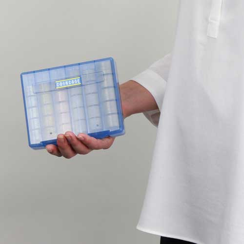 OP コインケース 幅150×奥行125×高さ32mm M-650