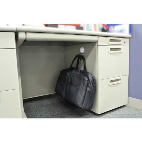 マグエックス マグネットフック ゼロスライド L 白 MZR-12W