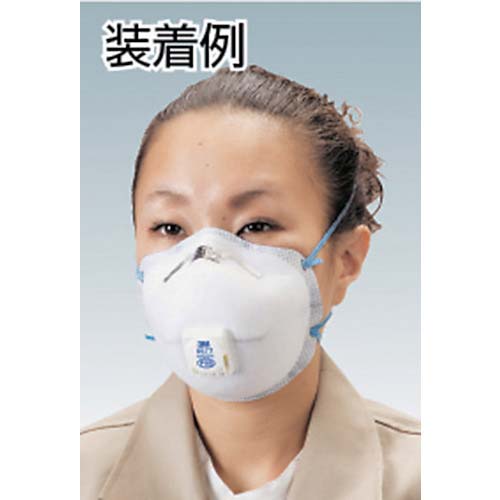 3M 使い捨て式防じんマスク 活性炭入り 8577 DL2 排気弁付き(10枚入)