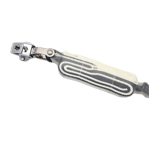 タイタン EXJ伸縮ストラップ式 タイプ1ランヤード ブラック シングル (墜落制止用器具) HL-EB
