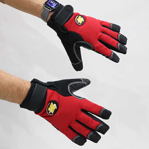 ミエローブ 防水防寒手袋(レッド) L NO.754-L-RE