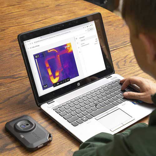 FLIR コンパクトサーモグラフィカメラ C5(Wi-Fi機能付) 89401-0202