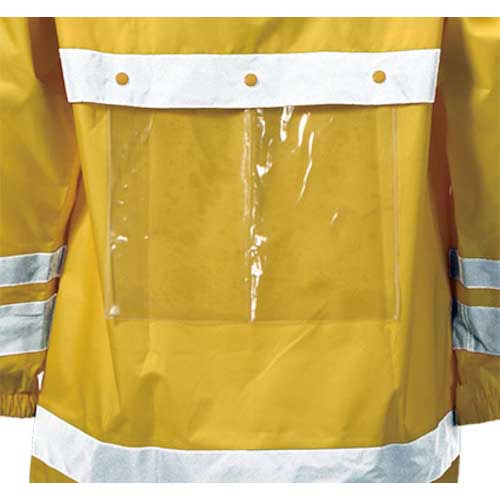 カジメイク 視認性レインスーツ イエロー L 3810-11-Lの通販｜現場市場