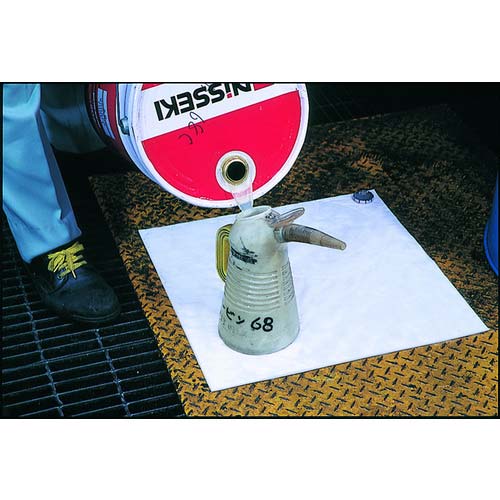 エム・エーライフ 油吸着材 タフネルオイルブロッター マット状 650x650mm 厚さ4mm (100枚入) BL-65