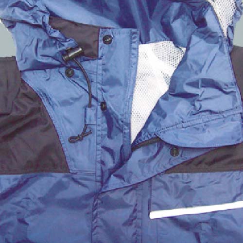 カジメイク 仕事合羽 ネイビー LL KM001-55-LL