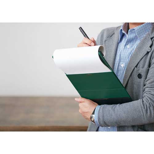 KING JIM クリツプボ-ド マグフラツプ A3 青 長辺とじ 収納約30枚 背面・底面フラップ付き 5077-B