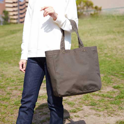 【廃番】TRUSCO キャンバスバッグ 350x130x350mm オリーブドラブ CVSBG-OD