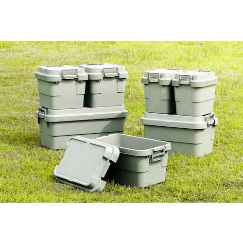 TRUSCO トランクカーゴ フラット天板仕様 50L グレー GYCF-50