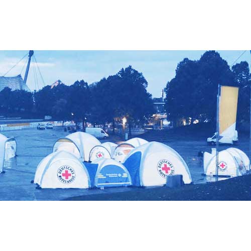 デボルターレ エアーテント エックスグロー XD6 ブラック 基本セット(電動ポンプ付) XD6-BK