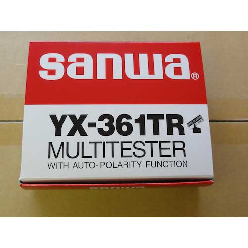 SANWA アナログマルチテスタ 1000V測定可能 YX-361TR