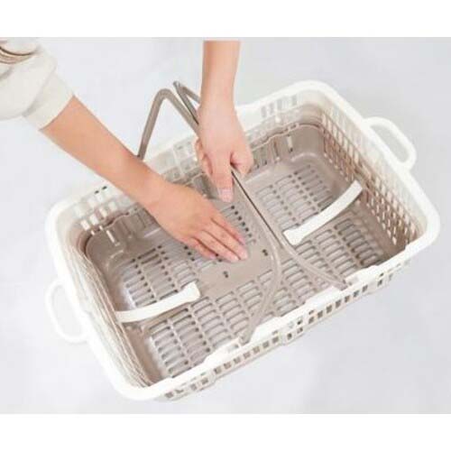 サンコー 折りたたみバスケット 103060 ニューバスケット ブラウン 10306000BR