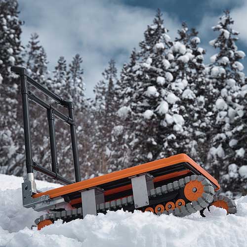 yazaki 運搬台車 アクロス イレクター製クローラータイプ AXN-450L