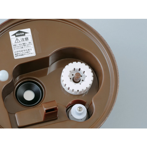 【廃番】アイリスオーヤマ 572480 超音波式加湿器 しずく型 ダークブラウン UHM-280SM-DT