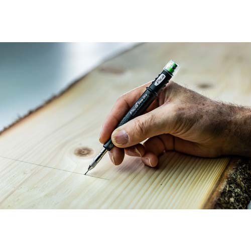 ピカマーカー 建築用シャープペンシル“Fine Dry” 丸芯0.9mm 黒HB 7070