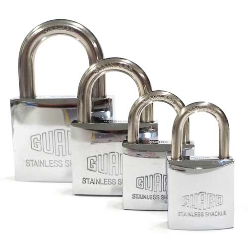 ガード ステンレスシャックル南京錠 40mm NO.5000-40