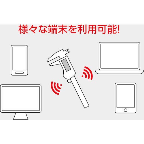 KTC デジタルノギス(無線モデル) GNN15