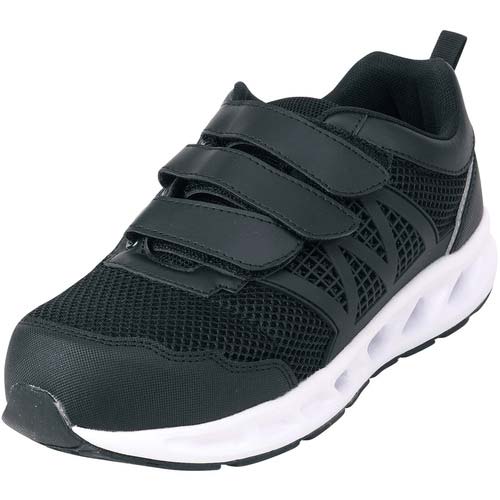 カジメイク 作業靴 4206 GILIOセーフティシューズ ブラック 27.0 4206-91-27.0