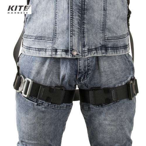 藤井電工 ツヨロン カイトハーネス ハーネス本体のみ 黒 Sサイズ TH-521-OT-BLK-S-BX