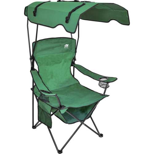 NICHIDO シェード付チェア 焼けなイス【オリーブグリーン】 NCHA-01-OG