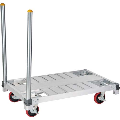 ハセガワ アルミ運搬車 イットン台車 4輪スタンダードタイプ FC4-1275