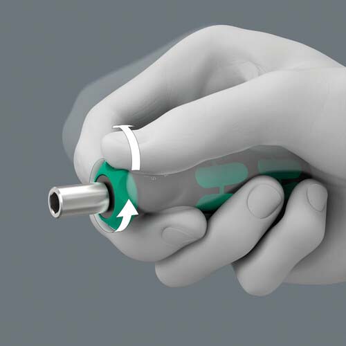 Wera 差替式クラフトフォームコンパクト 838 RA S インチサイズ SET 1 051065