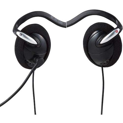 ELECOM 有線ヘッドセット 両耳ネックバンド USB-A 1.8m ブラック HS-NB03SUBK