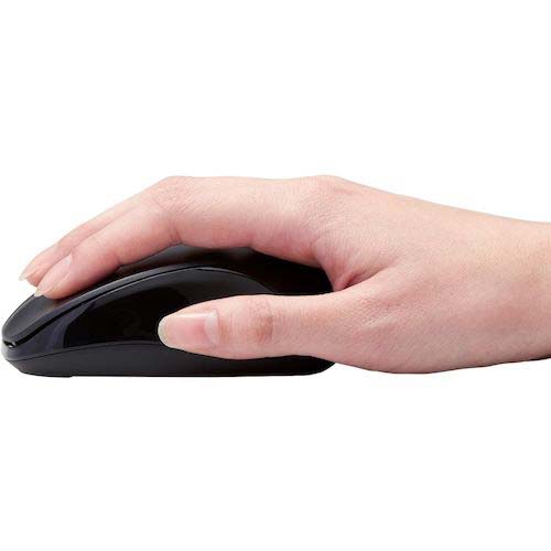 ELECOM 法人向けマウス Bluetooth IRマウス Mサイズ 抗菌 RoHS指令準拠 ブラック M-K6BRKBK/RS