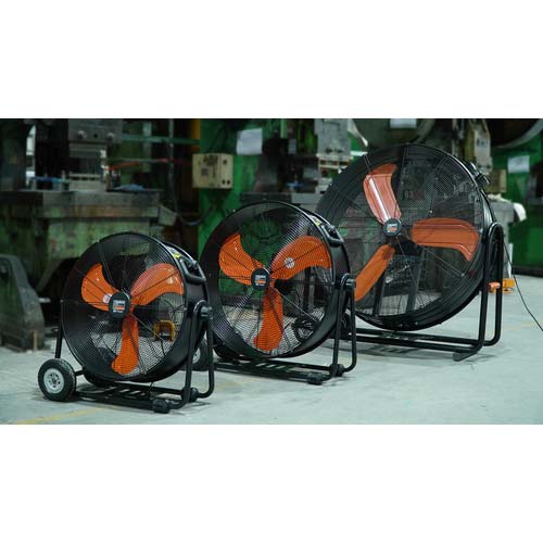 TRUSCO 全閉式DCモーター工場扇 ジェネラルファン・ビッグ 105cm DF-105