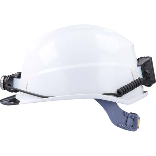 GENTOS ヘルメット GRITAIR+ 溝有 ヘッドライト取付可能 飛来・落下物用・電気用 青 GH02A-BL