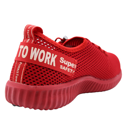 ジーベック セーフティシューズ 安全靴 レッド 85412