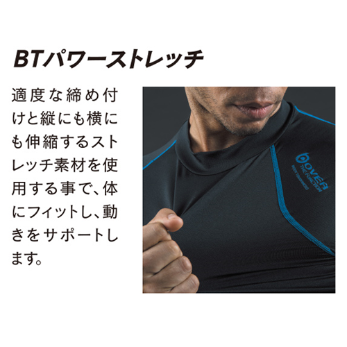 【廃番】おたふく オーバーザファンクション ロングスリーブ クルーネックシャツ カモフラ/レッド L JW-540-44-L