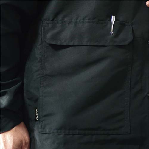 おたふく FUBAR ユーティリティ コーチジャケット 11.ブラック L FB-239