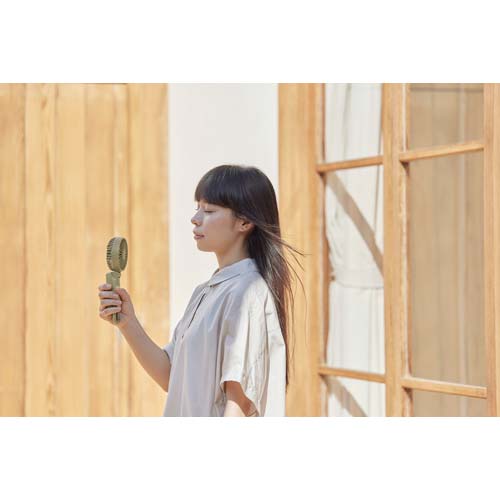 リズム ハンディファン Silky Wind Mobile 3.2 グリーン 9ZF040RH05