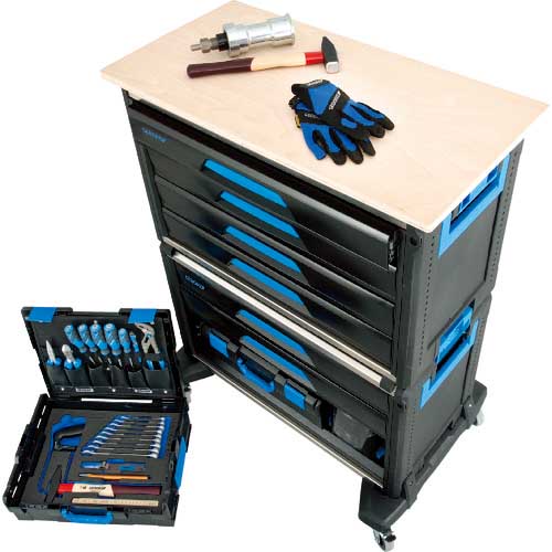 【廃番】GEDORE 【在庫限り特価】ツールトロリー WORKMO W3 1110 6段 2954443