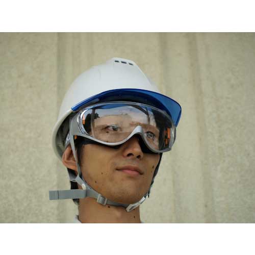 リケン 防曇ゴグル(無気孔型・めがね併用可・マスク併用可) M56-VF-P