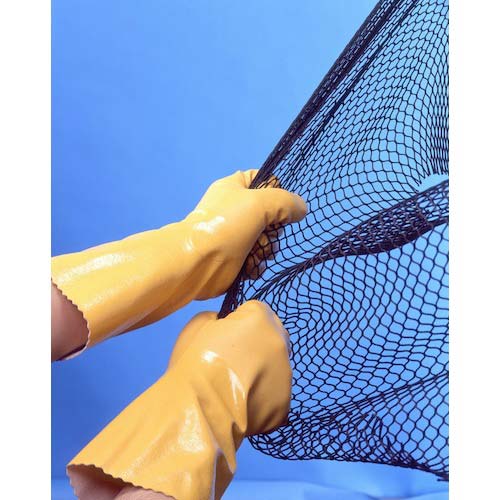 SHOWA ニトリルゴム手袋 No771水産ニトローブ30 イエロー LLサイズ NO771-LL